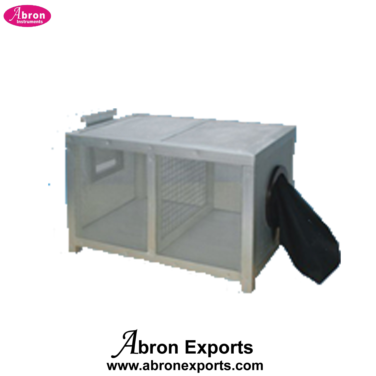 Insect Cage Aluminum Mosquito Breeding Storage With Hand Arm Cover and Opening Entry Window Abron AB-98CGA 